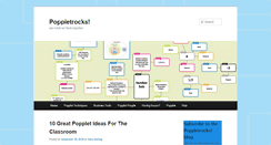 Desktop Screenshot of blog.popplet.com